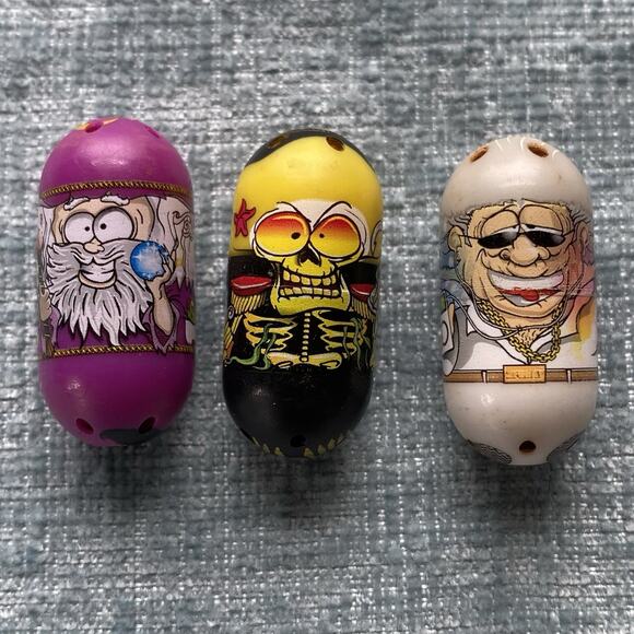 Mighty Beanz Lot Of 20 Mixed Figures Collectibles Retro Toys - Picture 6 of 8